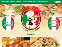 Tablet Screenshot of expressopizza.com
